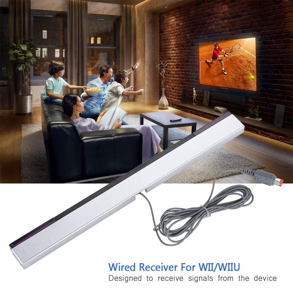 Wii Sensor Bar Original Wii Sensor,IR Signal Ray Sensor Bar Wired Receiver with a Stand,for Nintendo WII/WIIU - Image 5