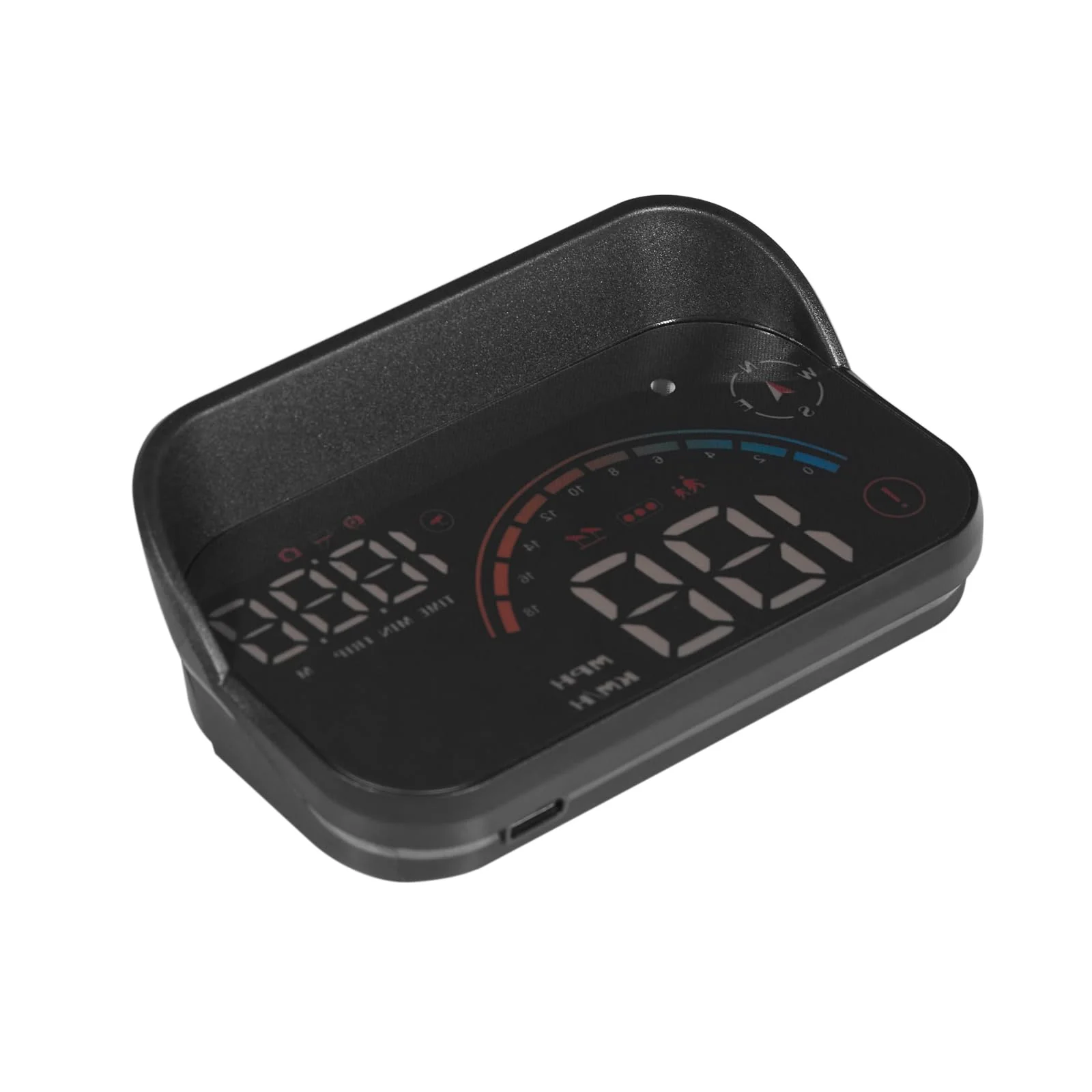 Windshield Speedometer Projector, Digital GPS Speedometer with Speed, Overspeed, Heads Up Display for Cars Suitable for All Vehicles - Image 3