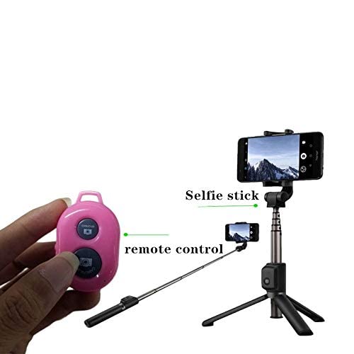 Wireless Camera Shutter Remote Control for Smart Phones- Compatible with iOS/Android (Pink+Green+White+Black) Pink+Green+White+Black - Image 7