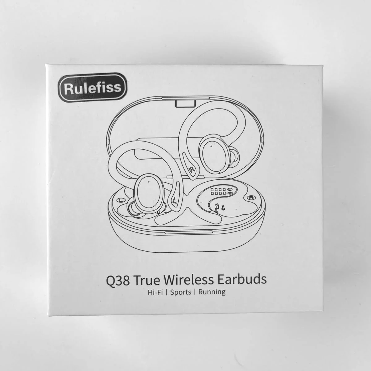 Wireless Earbuds Bluetooth Headphones Sport, 2024 Bluetooth 5.3 Earbud 3D HiFi Stereo Over Ear Buds, 48Hrs Earhooks Earphone with Noise Cancelling Mic, IP7 Waterproof Headset for Workout/Running/Gym 800 mAh Rose Gold - Image 8