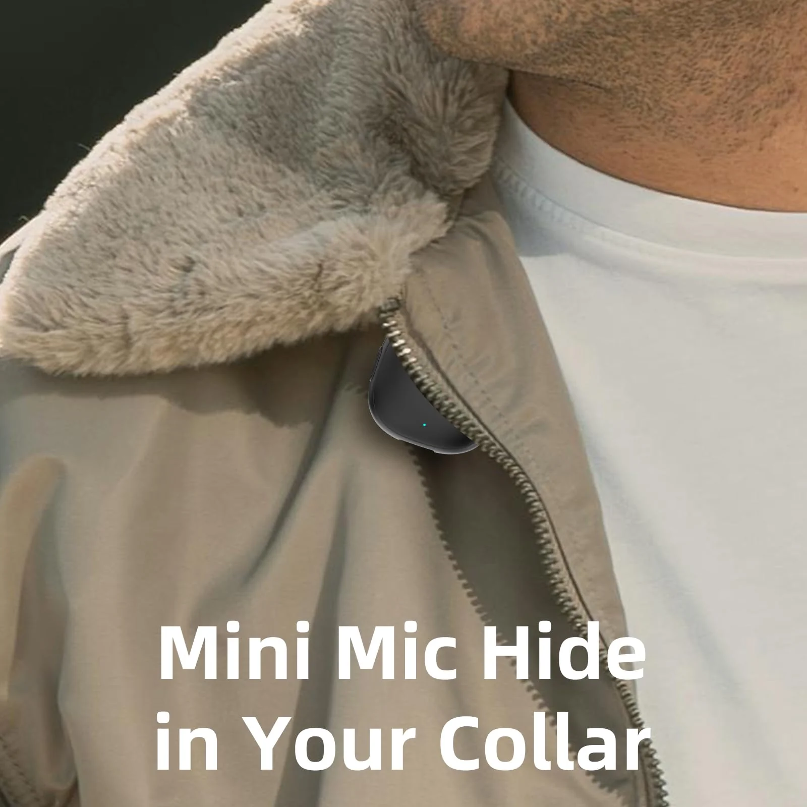 Wireless Lavalier Microphone for iPhone 17/16/15 - Ai Noise Cancelling Mini Microphone USB C Clip on Lapel Mic with Charging Case for Video Recording Vlogging Tiktok YouTube Ai Noise Canceling-for All iPhone and Android - Image 9