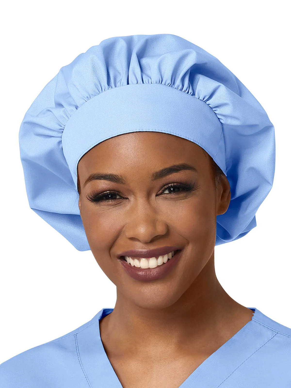 WonderWink Unisex Bouffant Scrub Cap Verschluss Einheitsgröße Ceil Blue