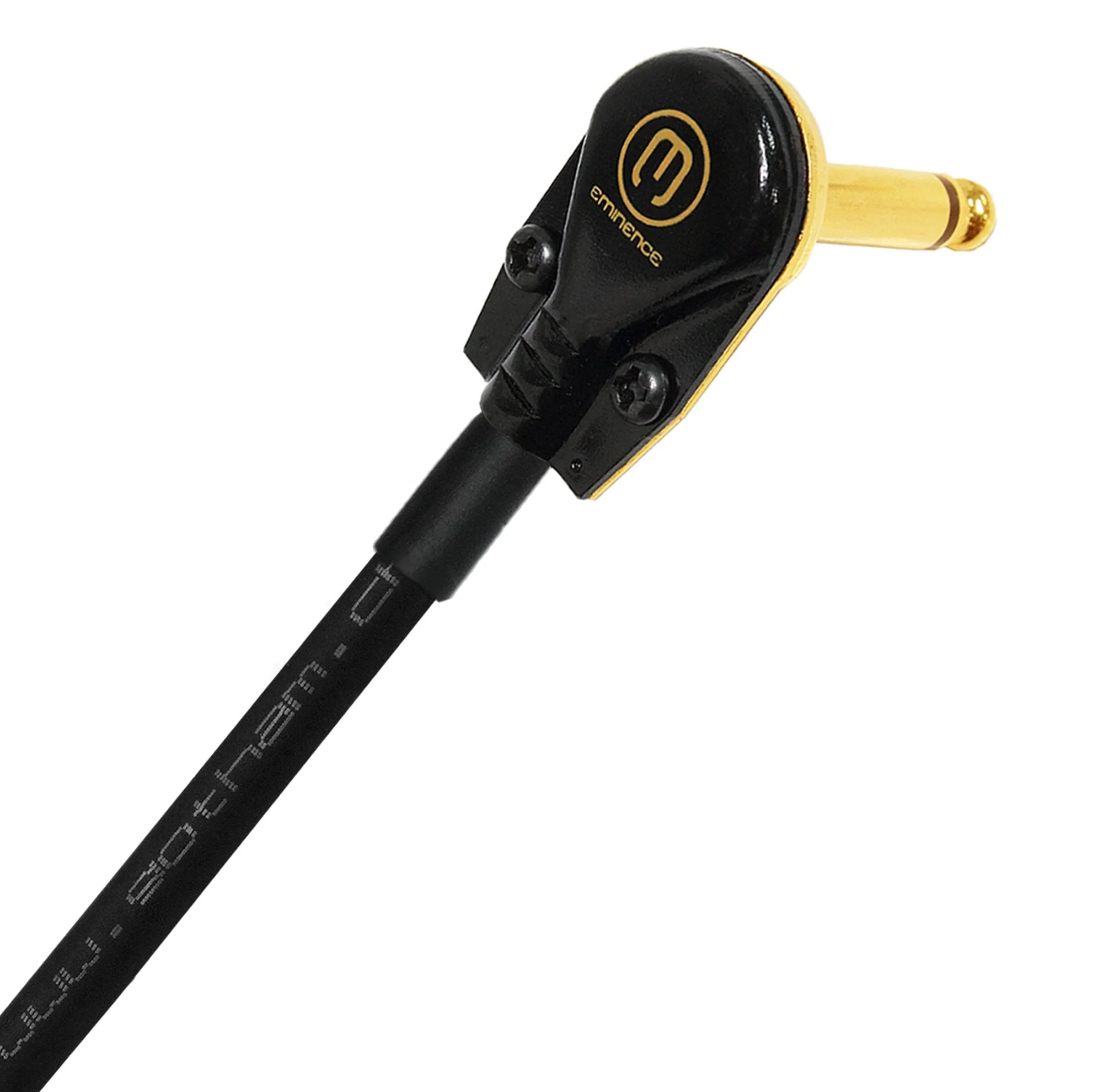 WORLDS BEST CABLES 4 Units - 12 Inch - Gotham GAC-1 Ultra Pro - Low-Cap (21pF/ft) Guitar Bass Effects Instrument, Patch Cable & Gold (6.35mm) Low-Profile R/A Pancake Type Connectors - Custom Made - Image 7