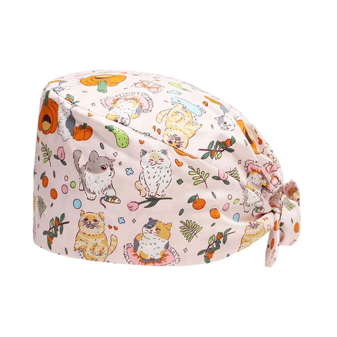 WUSJCOF Adjustable Work Cap, Surgical Cap Fabric, Surgical Caps, Fabric Nurse, Accessories for Doctors, Nurse Cap, Cotton Dust Cap, Cute Unisex Dust Cap