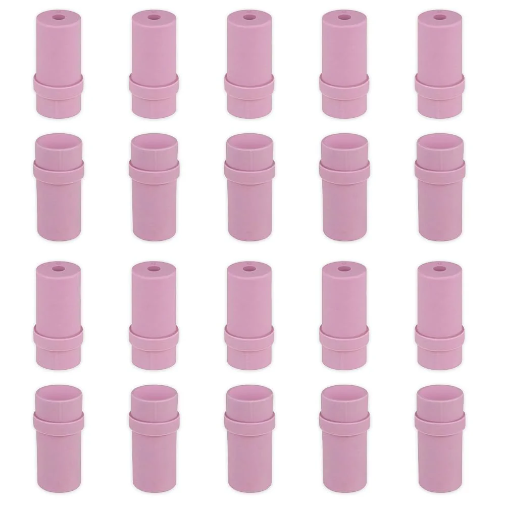 Wzhtuzi Pack of 20 Ceramic Nozzles, 4.5 mm Ceramic Nozzles for Sandblasting Nozzles, Sandblasting Gun, Replacement Nozzles, Air Siphon, Sand Jet Tools, Sandblasting Parts, Ceramic Nozzle