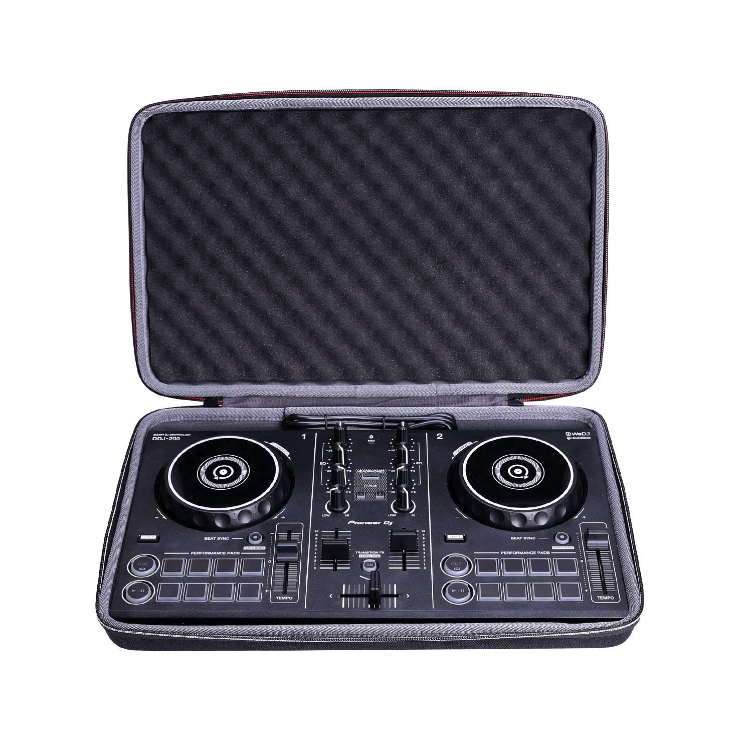 XANAD Hard Case for for Pioneer DJ Controller Case Only fit Pioneer DDJ-200