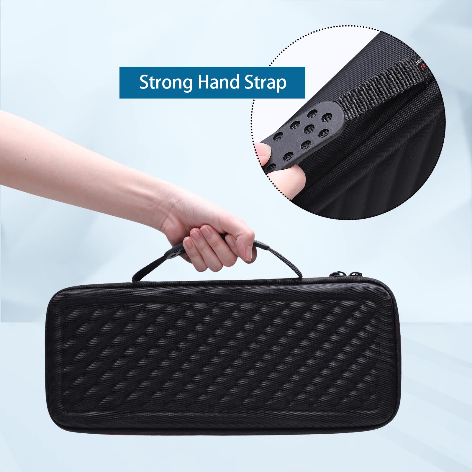 XANAD Hard Case for Hercules DJ Control Mix 2/1 or Hercules DJ DJControl Starlight Pocket USB DJ Controller - Carrying Storage Bag - Image 5