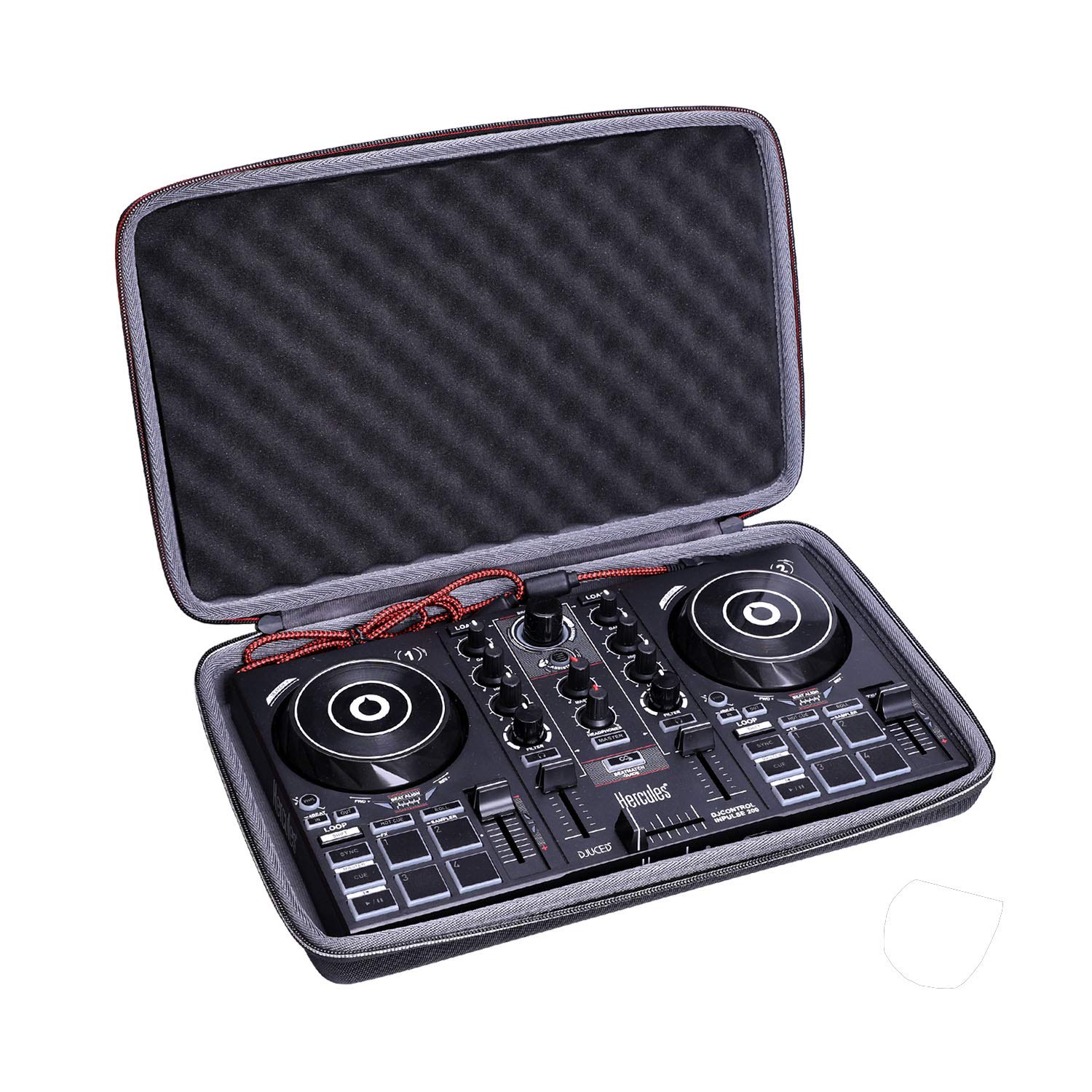 XANAD Hard Case for Numark Party Mix II or Numark Party Mix or Hercules DJ Controller Inpulse 200 or Hercules DJControl Mix Ultra DJ Controller Case Only fit Hercules Inpulse 200 DJ Control