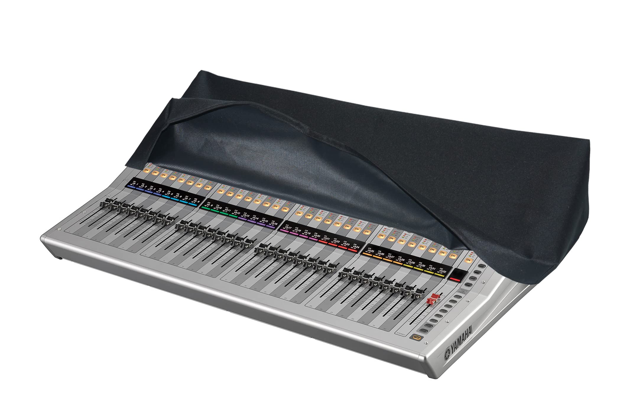 Yamaha TF5 Pro Audio Digital Mixer Dust Cover and Console Protector [Antistatic, Water Resistant, Heavy Duty Premium Fabric, Black] by DigitalDeckCovers - Image 2