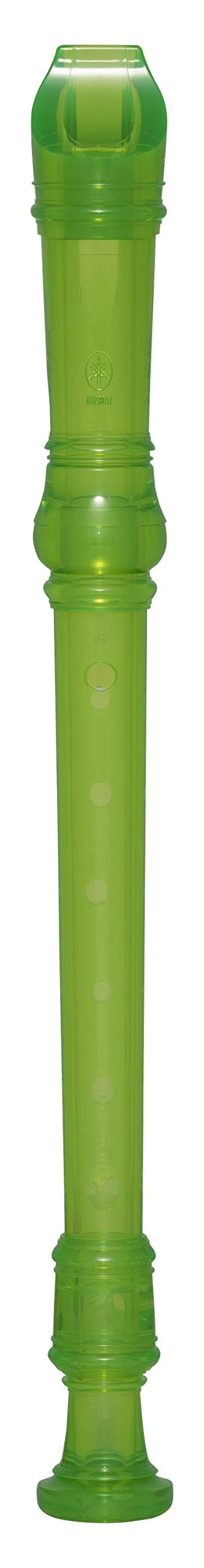 Yamaha YRS-20 3 Piece Soprano Recorder, Green - Image 3