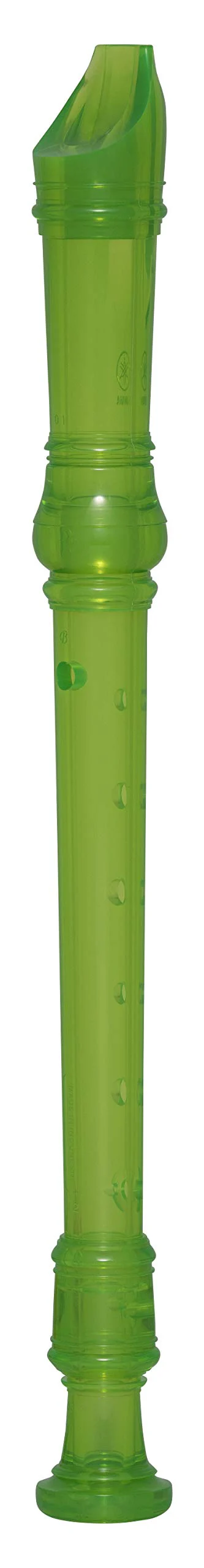 Yamaha YRS-20 3 Piece Soprano Recorder, Green - Image 5