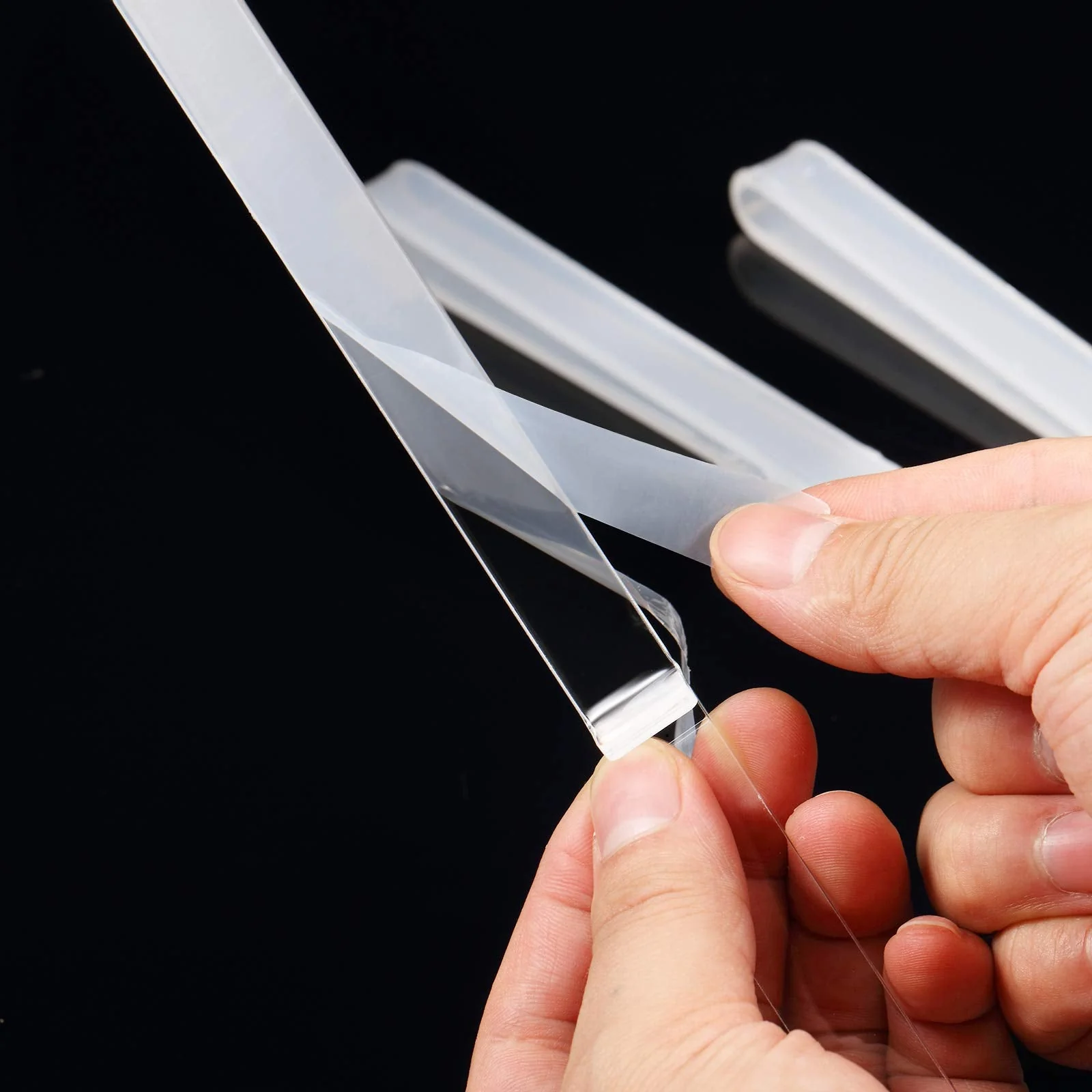 Yeshone Music Stand Clips Music Stand Page Holder Transparent Sheet Holder Clear Acrylic Music Read Clip for Wind for Musician Outdoor (6 Pieces) - Image 3