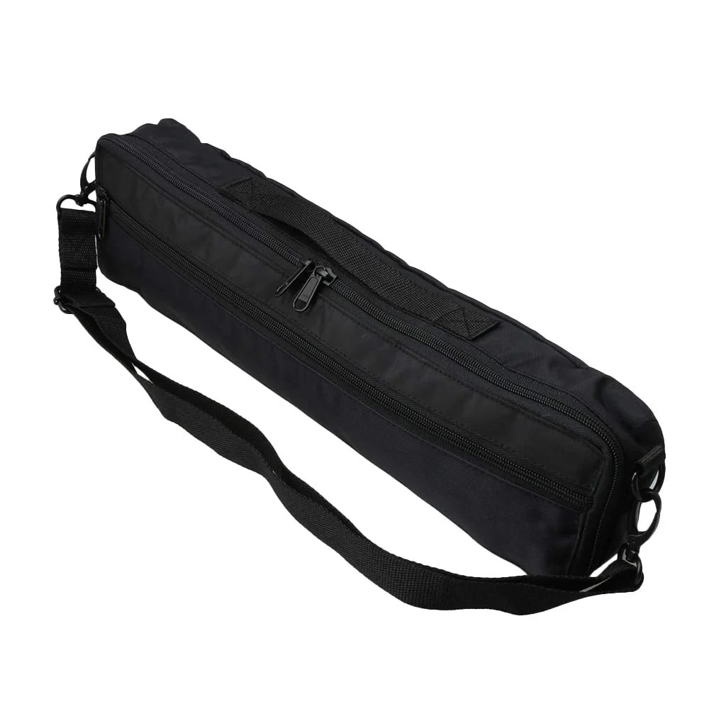 Yibuy Portable Flute Case Bag Adjustable Strap Flute Gig Bag Box Shoulder Strap Padded Carrying Bag for 16-hole Flute