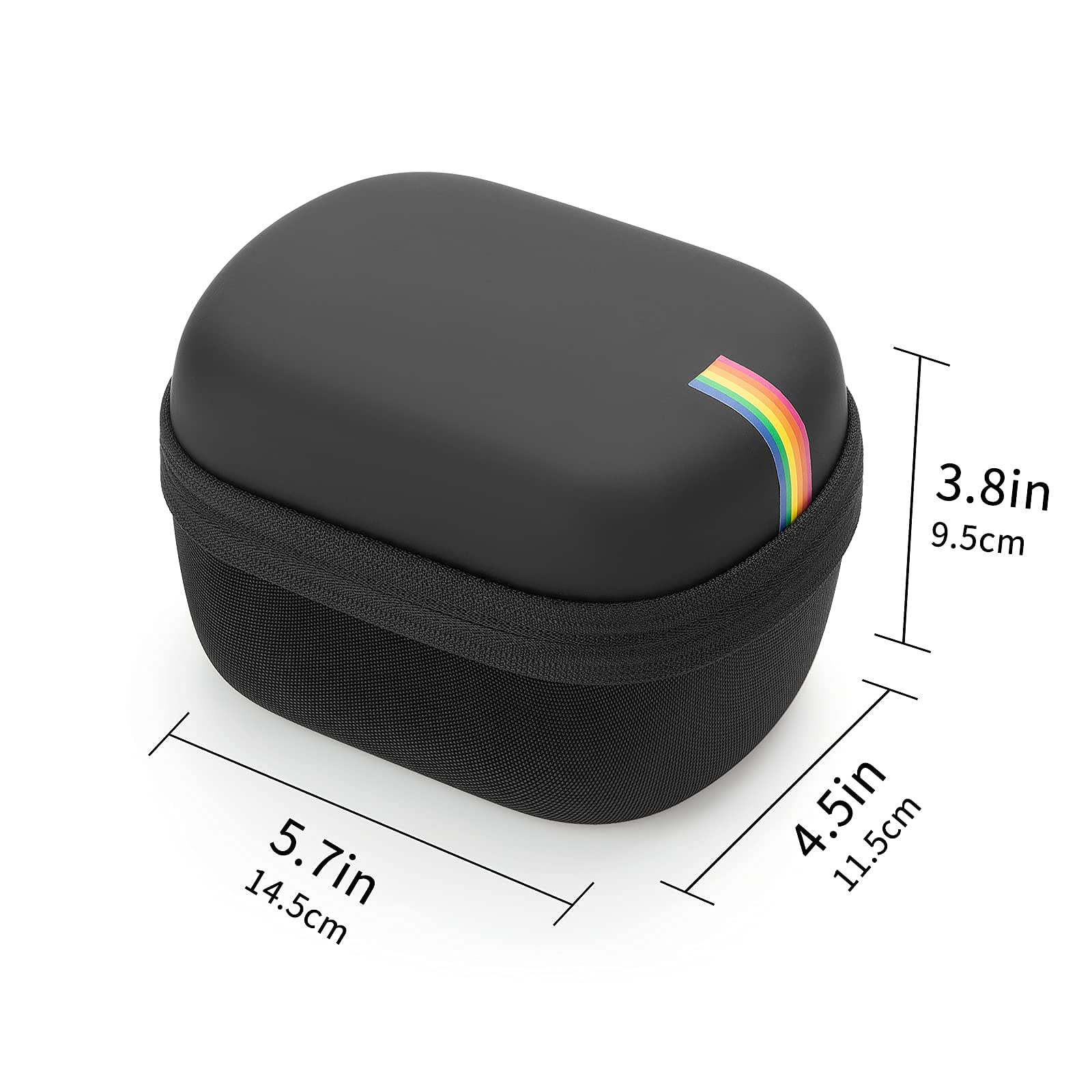 Yinke Case for Instant Camera, Hard Organizer Portable Carry Travel Cover Storage Bag Black - Image 5