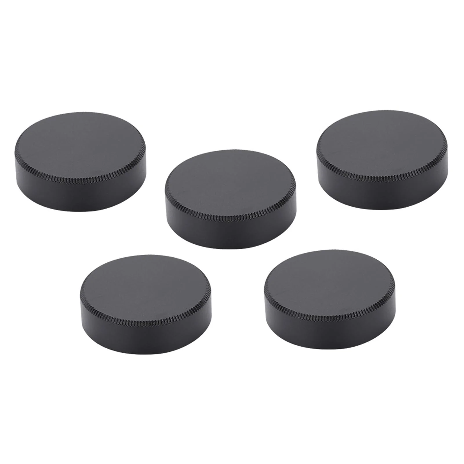 Yoidesu Lens for 25mm C-Mount Lens,2 Colors 5pcs C Mount Rear Lens for CCTV TV Lenses(Black) Black