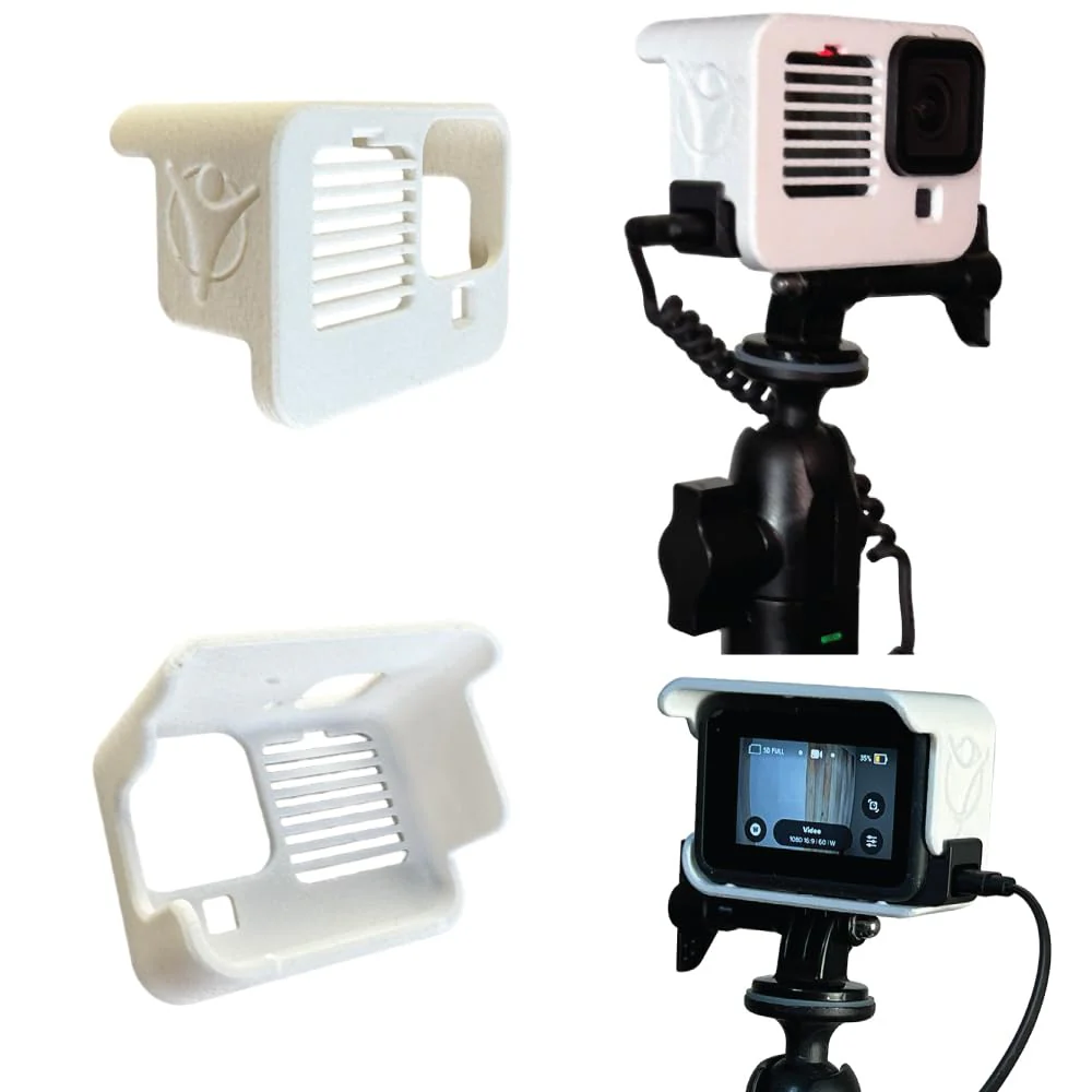 YOLOtek Veteran Owned - Sun Shade for GoPro Hero9, 10, 11, 12, 13-3D Thermal Design to Block Sun & Prevent Overheating for Outdoor Filming/Streaming