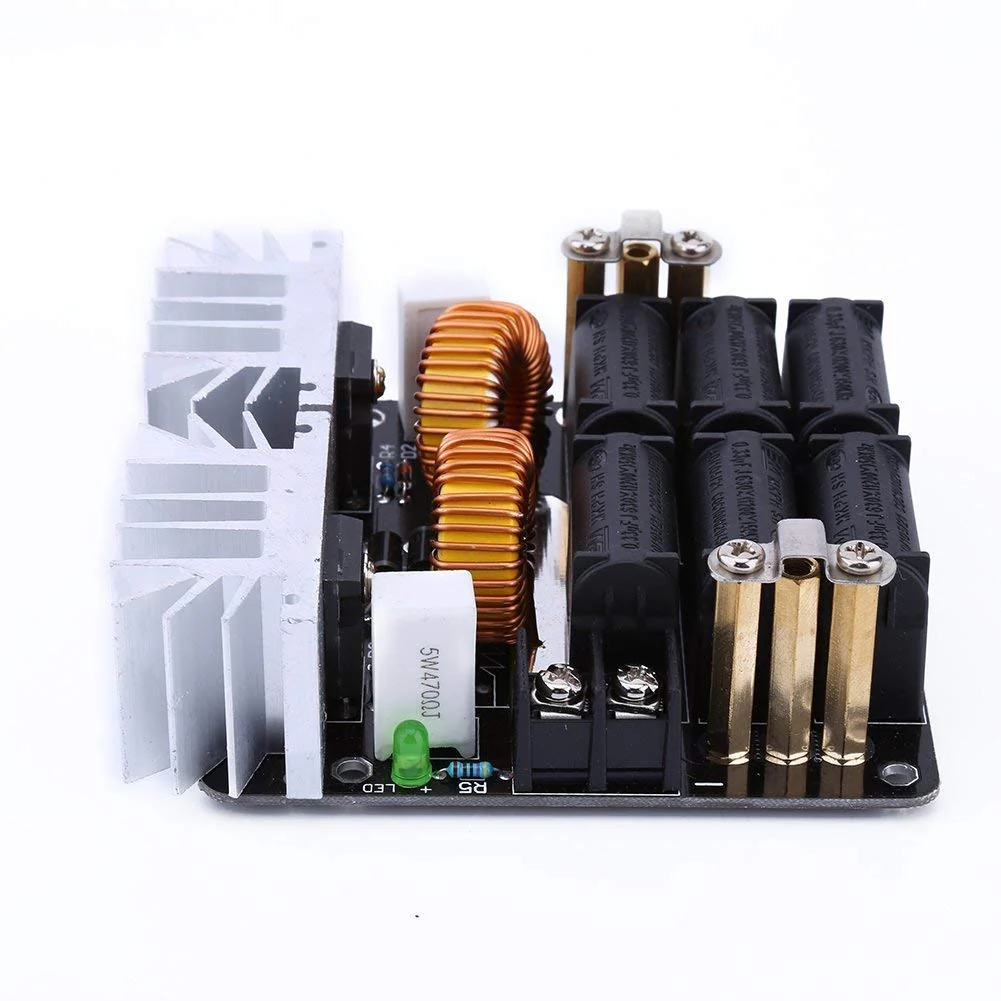 Yosoo 1000W ZVS Low Voltage Induction Heating Board Module Tesla coil 12V-48V Flyback Driver Heater DIY - Image 2