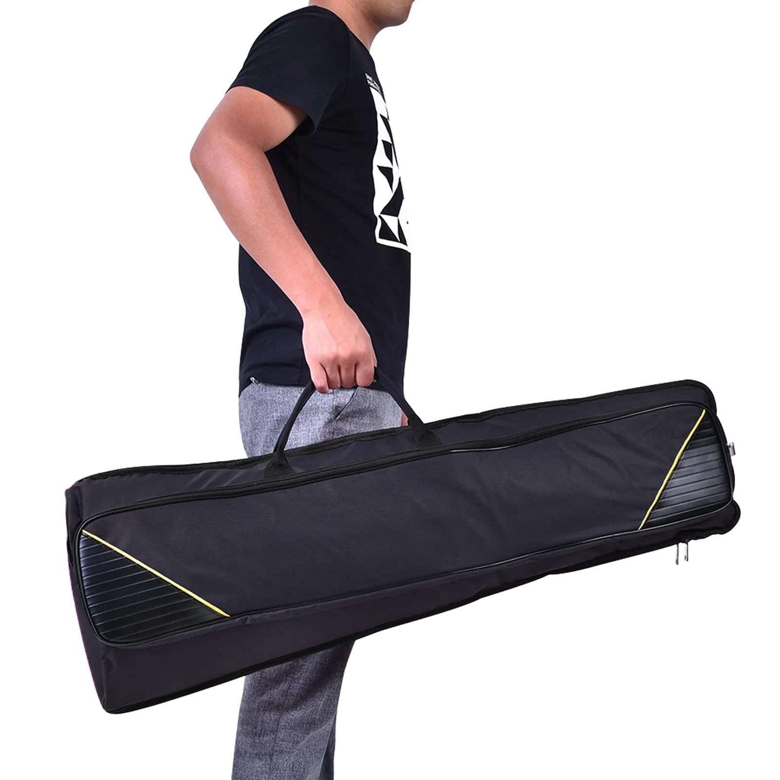 Yosoo Portable Trombone Bag Musical Instrument Case for Alto Tenor Players (Black) - Image 7