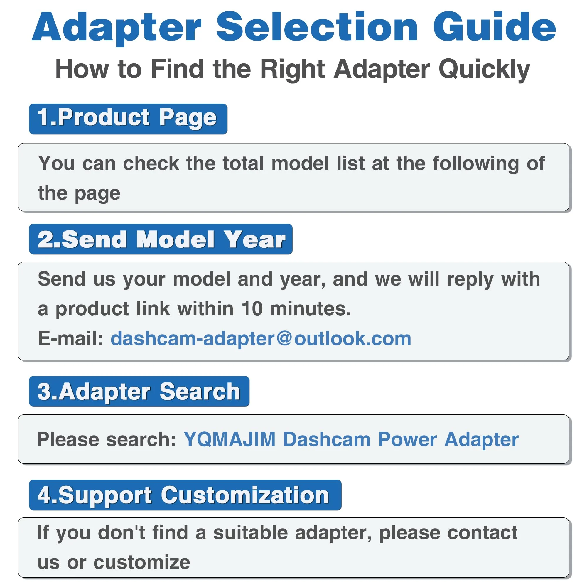 YQMAJIM DashCam Power Adapter,(10P TypeC) Compatible with JEEP Grand Cherokee,Dodge with Auto Dimming Rearview Mirror,Built-in Hide USB to GPS Radar Mirror Camera Dash Cam Charger Adapter Cable - Image 2