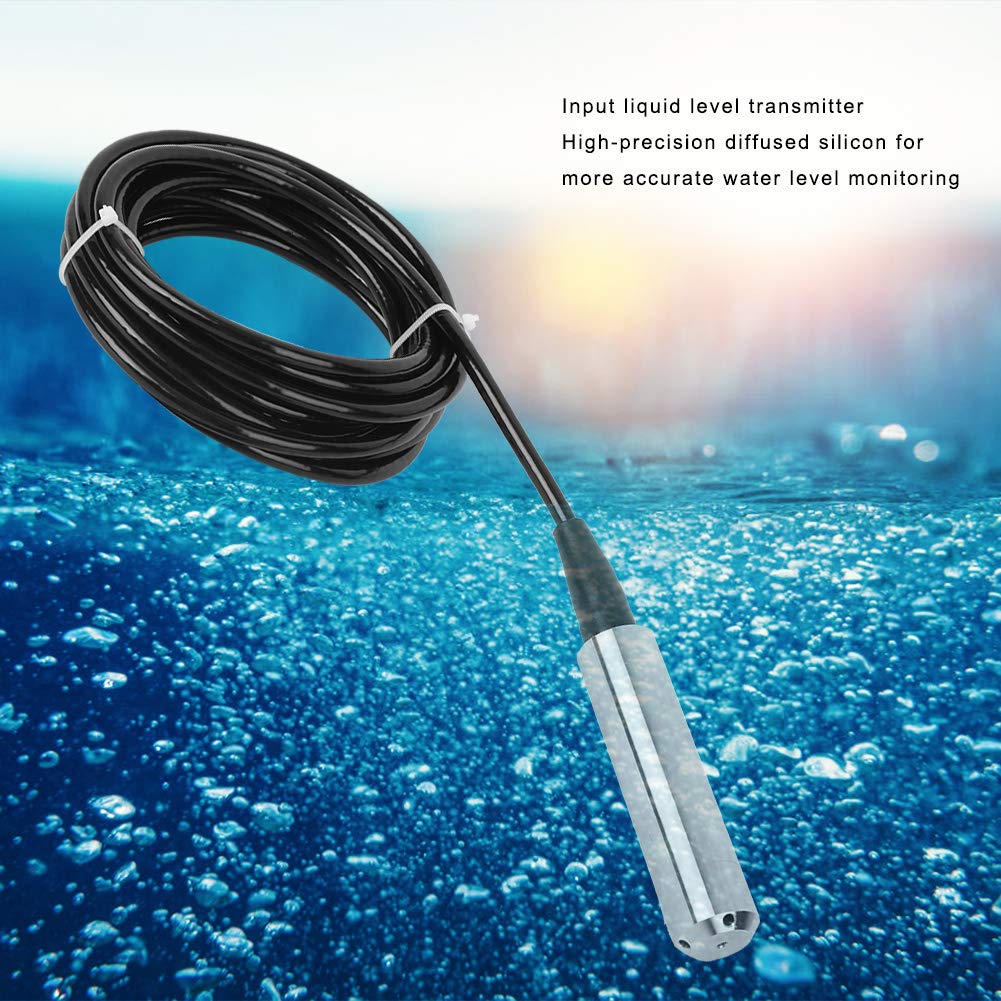 YWBL-WH TL - 136 Liquid Level Transmitter Water Oil Level Sensor Detector 24VDC 420mA Signal Output (0-3m) Transmitter 0-3m - Image 2