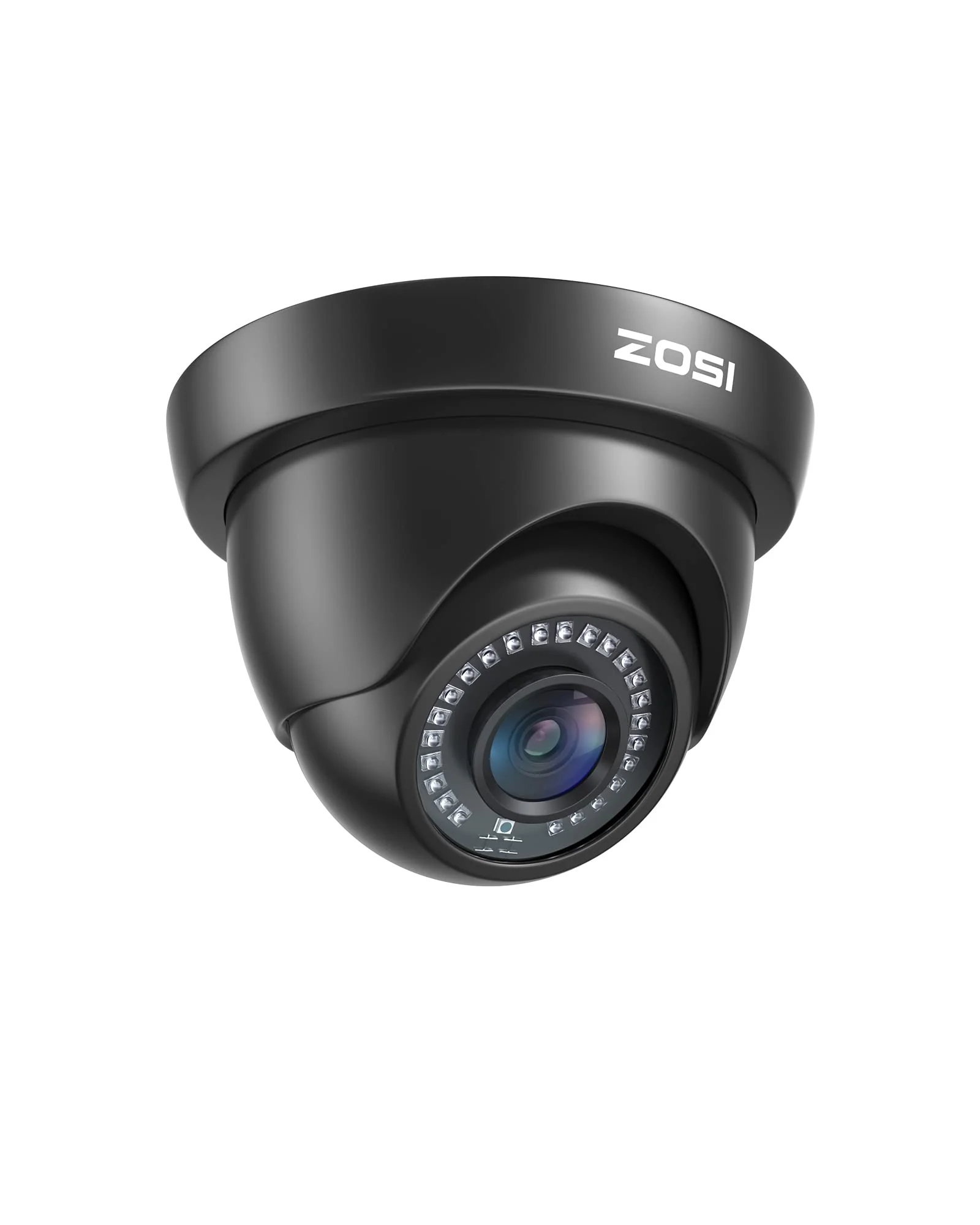ZOSI 1080P HD Security Camera Indoor Outdoor,1920TVL 2.0MP 4-in-1 HD TVI/CVI/AHD/CVBS CCTV Camera,Weatherproof,80ft IR Night Vision,for 960H,720P,1080P,5MP,4K Analog Home Surveillance DVR System 1 Count (Pack of 1)