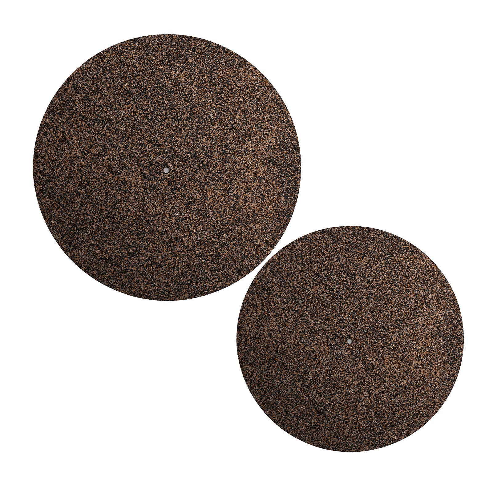 Zunate Turntable Cork Platter Mat, 12in Shockproof Turntable Platter Mat, Grade Improves Sound Quality, Nonslip Turntable Slipmat for Record Players - Image 5