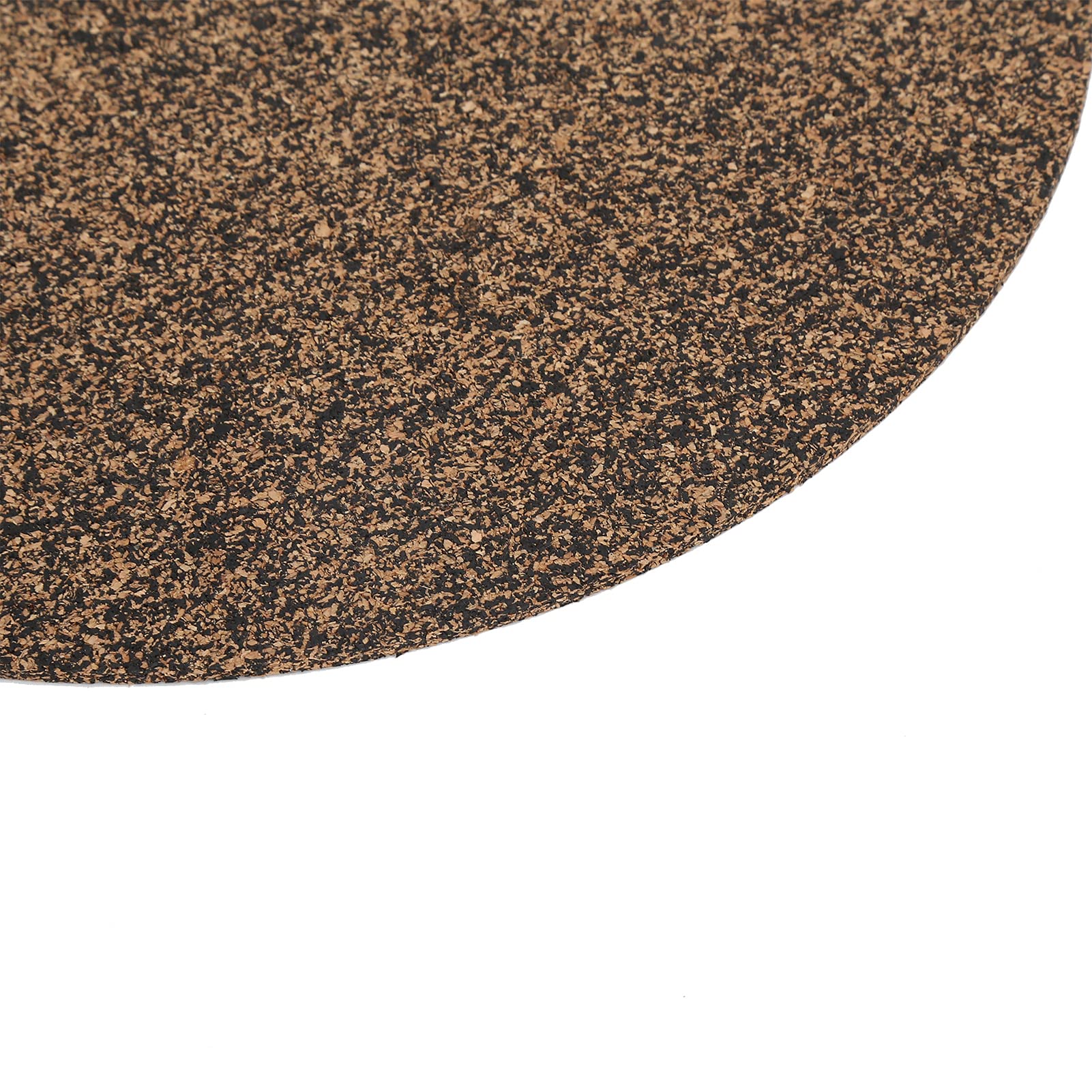 Zunate Turntable Cork Platter Mat, 12in Shockproof Turntable Platter Mat, Grade Improves Sound Quality, Nonslip Turntable Slipmat for Record Players - Image 7